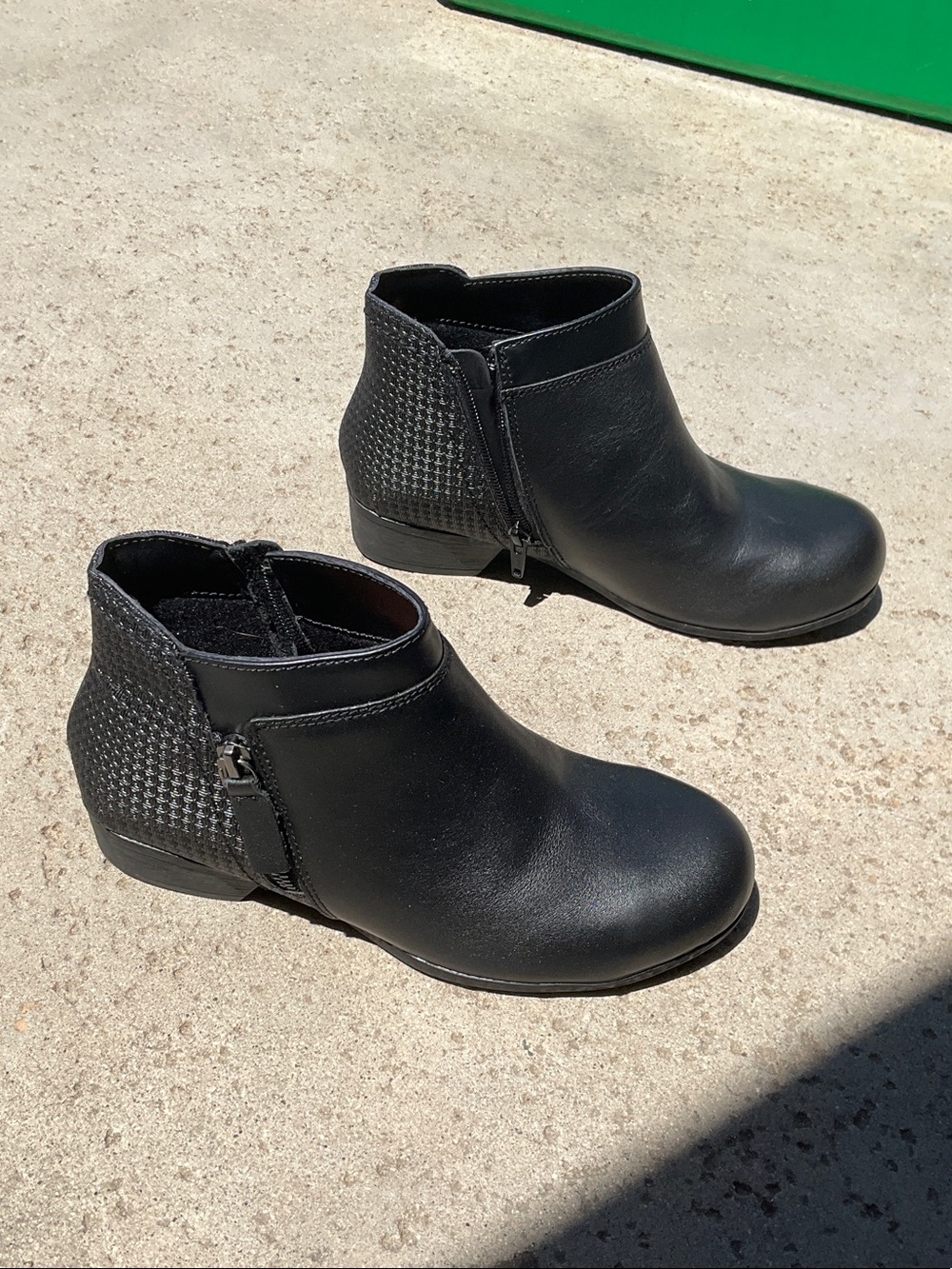 Women's Black Side-Zip Ankle Booties